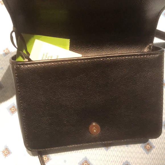 Kate Spade Sparkly Black Clutch Crossbody - Picture 2 of 4